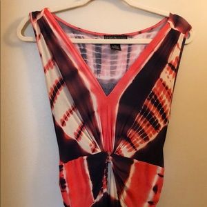 Tie dye maxi dress